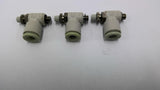 Smc AS SEries Pneumatic Speed Controller Set Of 3
