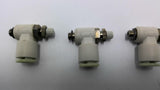 Smc AS SEries Pneumatic Speed Controller Set Of 3
