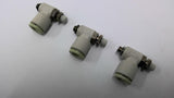 Smc AS SEries Pneumatic Speed Controller Set Of 3