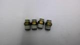 Smc Pneumatic Push Connector 1/4 Bore Set Of 4