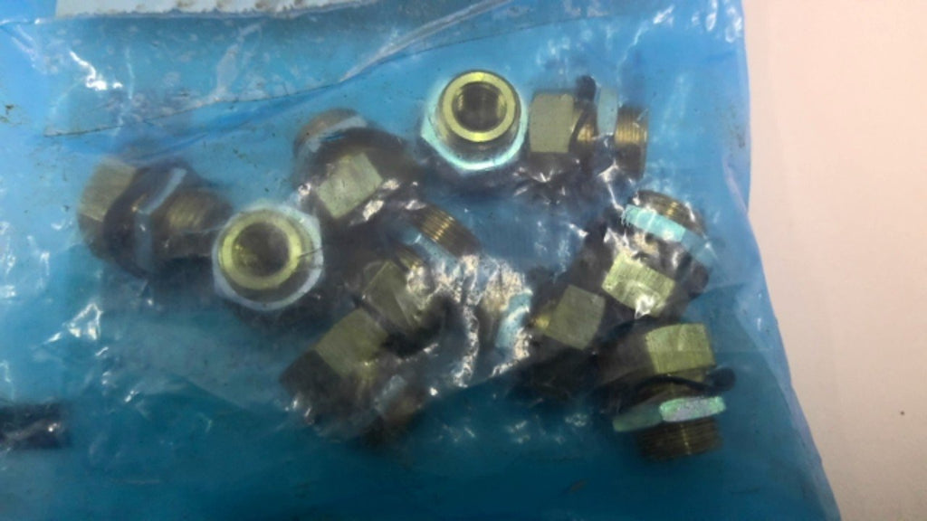 SMC M-53 Brass Bulkhead Fitting Pack of 10