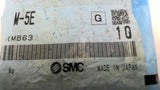 SMC M-53 Brass Bulkhead Fitting Pack of 10