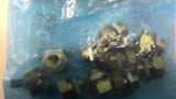 SMC M-53 Brass Bulkhead Fitting Pack of 10