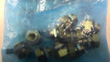SMC M-53 Brass Bulkhead Fitting Pack of 10