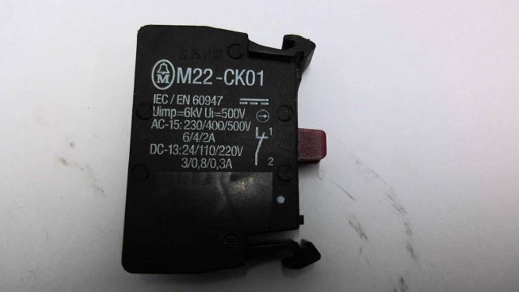 Moeller Eaton M22-CK01 Contact Block