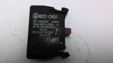Moeller Eaton M22-CK01 Contact Block