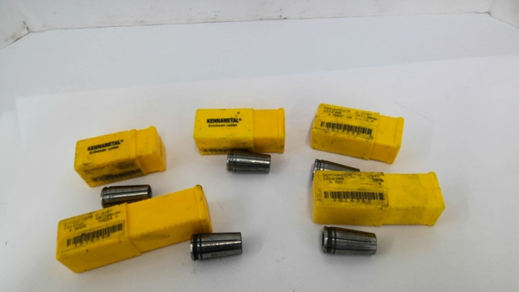 Kennamental Erikson 50TGHP Collets 0.375" Lot Of 5