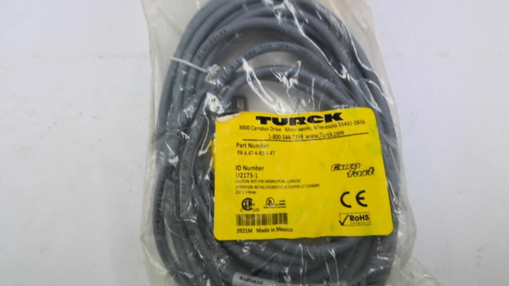 Turck RK 4.4T-6-RS 4.4T Eurofast Molded Cord set U2181-09