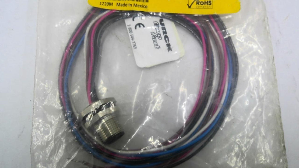 Turck FS 6-0.5 Eurofast Panel Mount Bulkhead Receptacle Connector