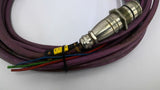 TKD 2446 1X2X0.25mm Cord 26' Long with 8 Pin Plug