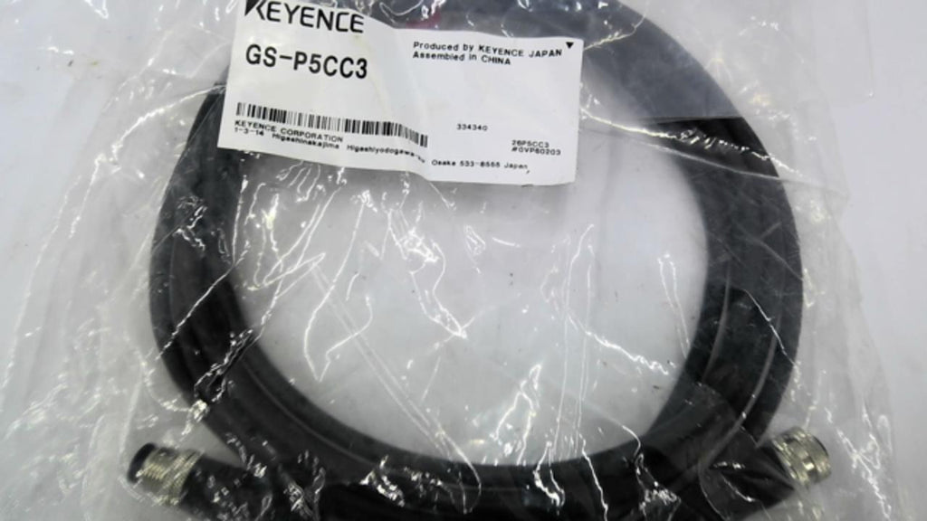 Keyence GS-P5CC3 Safety Interlock Switch Cable