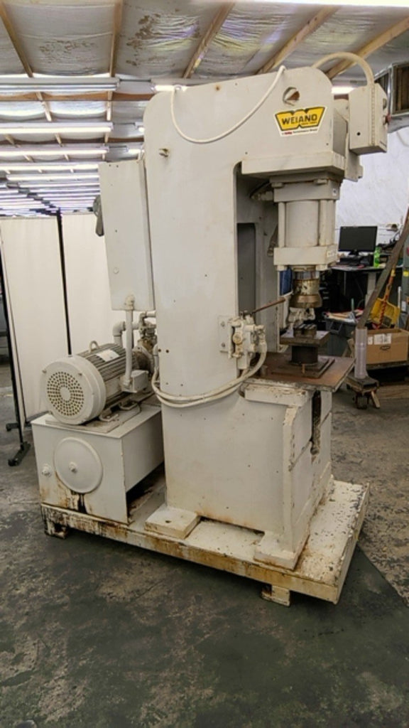 Denison Multipress JA007 28Ton C-Frame Press 15HP 2000Psi 6" Ram Bore 12" Stroke