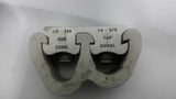Burndy KPU29A26A Mechanical Connector 1/0-250 Run CU9AL 14-2/0 Tap Lot Of 2