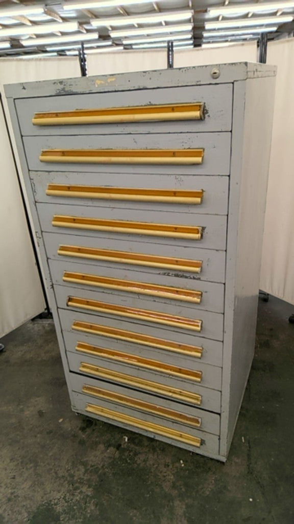 Equipto 12 Drawer Storage Cabinet 30x28x60