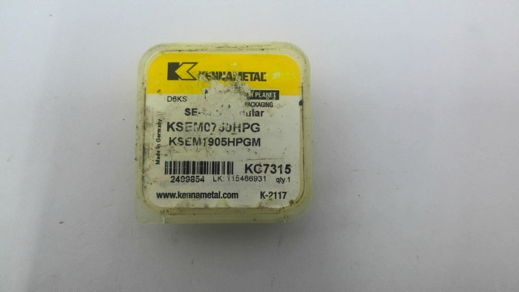 Kennamental KC7315 Carbide Cutting Insert