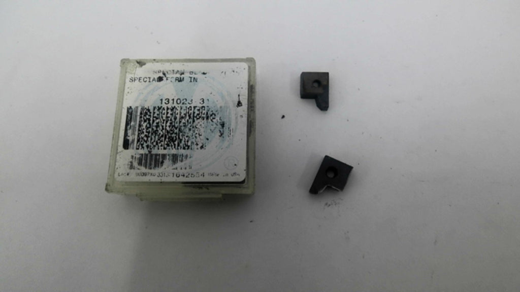 Special Form Inserts 131023-31 Carbide Inserts Lot Of 2