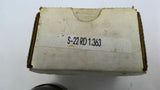 S-22RD 1.363 Round Smooth Collet Pads