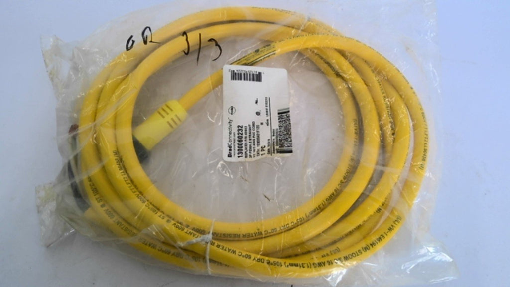 Bradconnectivity 1300060232 Replaces P/N 40903 Cordset