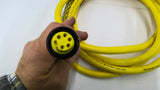 Woodhead 105000A01F120 Quick Change Cord Set 11 Ft Long