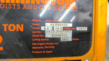 Harrington NER005SD 1/2Ton Dual Speed Electric Chain Hoist 208-230/415-460V 60Hz