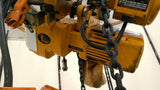 Harrington ER1A-386 1/2Ton Electric Chain Hoist With Motorized Trolley