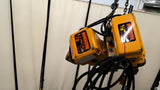 Harrington ER1A-386 1/2Ton Electric Chain Hoist With Motorized Trolley