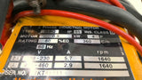 Harrington ER1A-637 1/2Ton Elecric Chain Hoist .9Kw 208-230/416-460V 60Hz 3Ph 4p