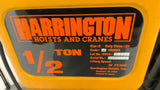 Harrington ER1A-637 1/2Ton Elecric Chain Hoist .9Kw 208-230/416-460V 60Hz 3Ph 4p