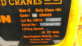 Harrington ER1A-632 1/2Ton Electric Chain Hoist .9Kw 208-230/416-460V 3Ph 60Hz