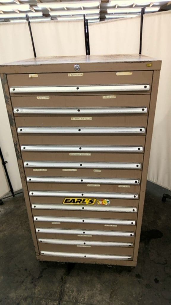 12 Drawer Industrial Utility Cabinet 30x30x50