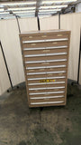12 Drawer Industrial Utility Cabinet 30x30x50