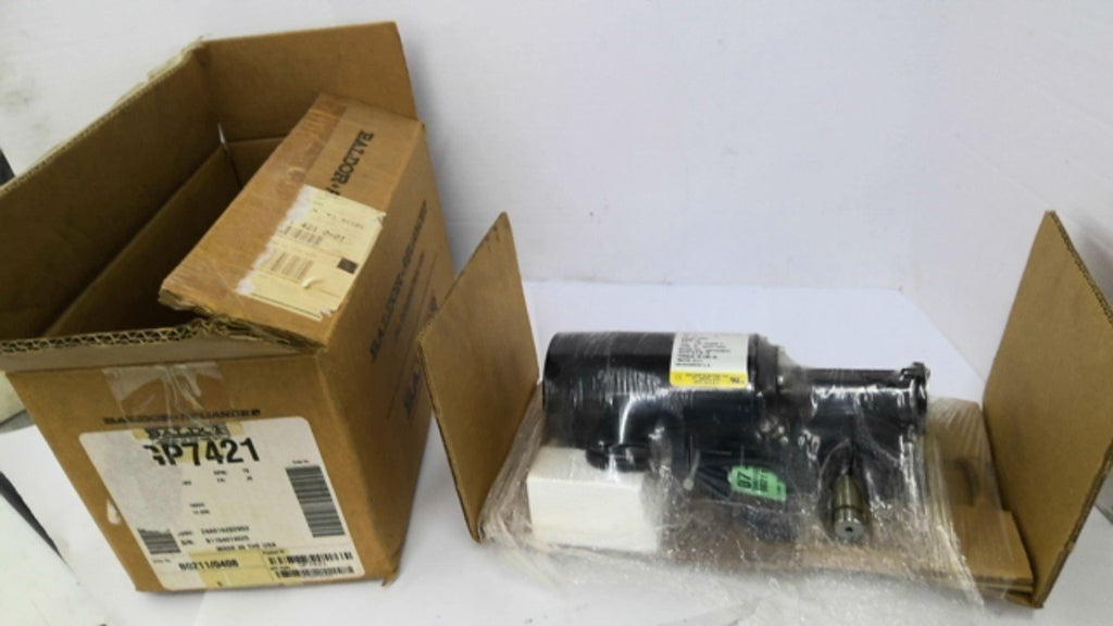 Baldor GP7421 Industrial .13HP DC Gear Motor JK Frame 180DCV TE 22.5:1 Ratio