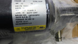 Baldor GP7421 Industrial .13HP DC Gear Motor JK Frame 180DCV TE 22.5:1 Ratio