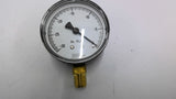 Noshok 25.200.30 IN.H20 Vac 1/4" NPT Bottom Connection Gauge