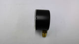 Noshok 25.200.30 IN.H20 Vac 1/4" NPT Bottom Connection Gauge