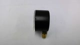 Noshok 25.200.30 IN.H20 Vac 1/4" NPT Bottom Connection Gauge