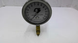 Omega Pressure Gauge 0 To 15 PSI 1/4"NPT Male