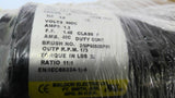 Baldor GP7400 Industrial 1/8HP DC Motor 173RPM JK Frame 90DC Volts 11:1 Ratio TE