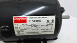 Dayton 5K989C Capacitor Start 1/4HP AC Motor 1800RPM 4 Pole Single Phase FR 48