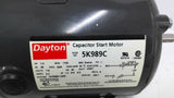 Dayton 5K989C Capacitor Start 1/4HP AC Motor 1800RPM 4 Pole Single Phase FR 48