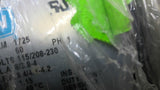 Leeson 102862.00 1/2HP AC Motor 1800 4 Pole Single Phase S56C Frame 115-208/230V