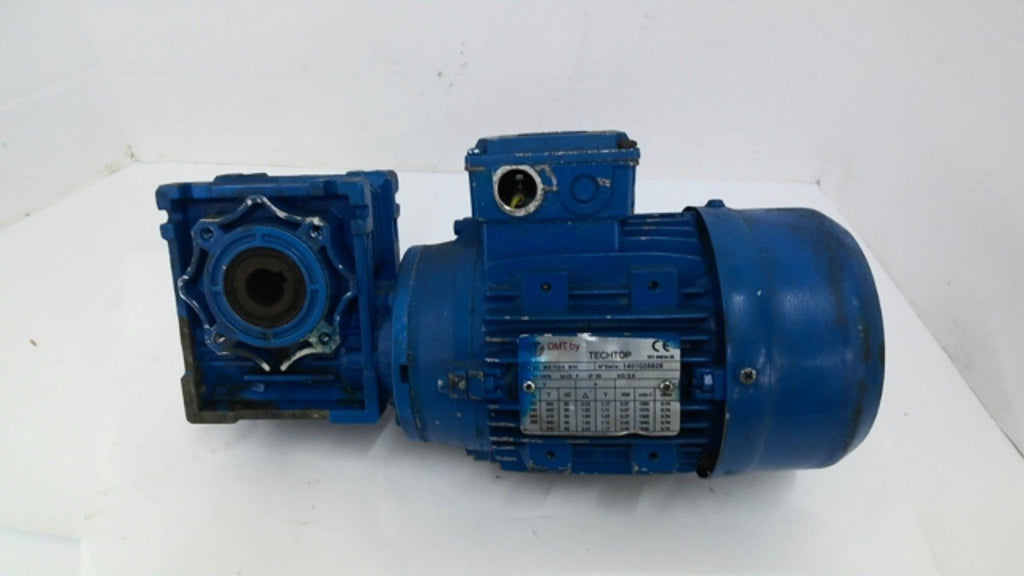 Techtop MS712-4 B14 0.40 KW Industrial Elle Gi 0150406 4G Worm Gear Motor