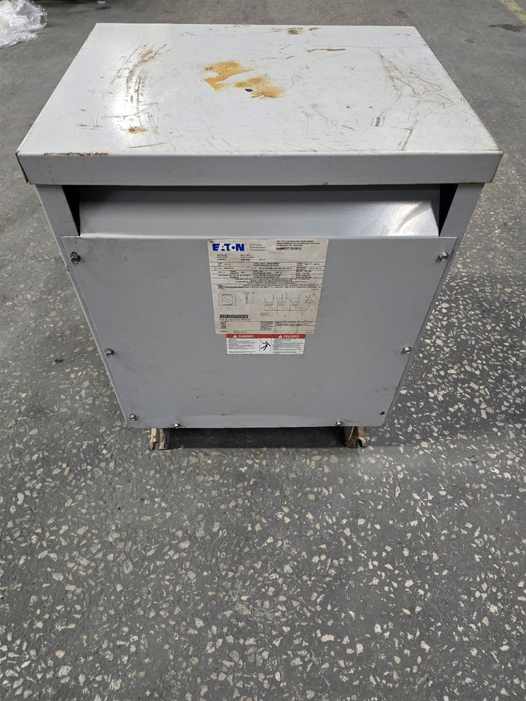 Eaton V48M22T1516CU 15 KVA Transformer 480 Pri 240 120 Sec 3 Phase