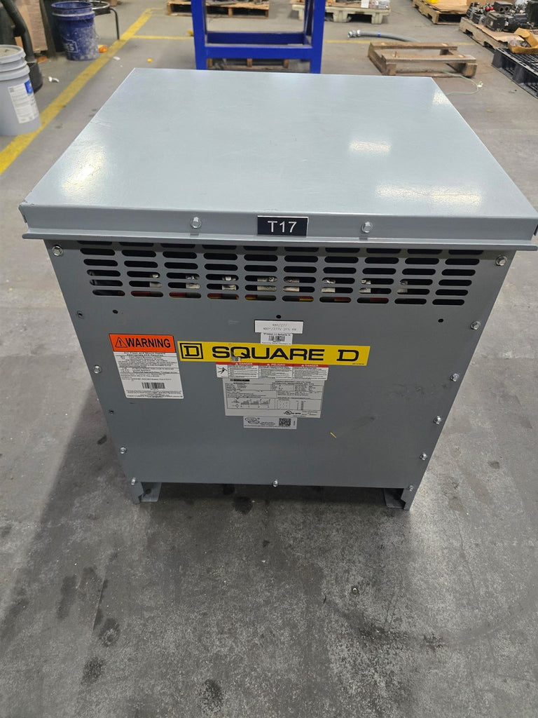 Square D EXN45T3H 45 KVA Transformer 480 Pri 208/120 Sec 3 Phase
