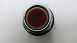Square D 9001 KA-1 Red Push Button 24.0AMPS 15VAC