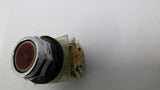 Square D 9001 KA-1 Red Push Button 24.0AMPS 15VAC