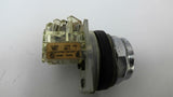 Square D 9001 KA-1 J Green Flush Push Button