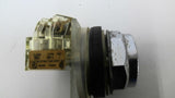 Square D 9001 KA-1 J Green Flush Push Button