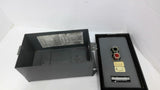 Square D 2510 MBA 2 Type 12 Manual Motor Starter3 Phase 3 Wire 600V
