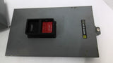Square D 2510 MBA 2 Type 12 Manual Motor Starter3 Phase 3 Wire 600V
